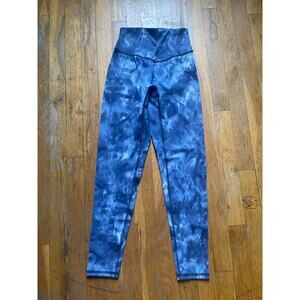 GYMSHARK BRAND "ELEVATE LEGGINGS" LAKESIDE BLUE-STRETCHY-BNWOT